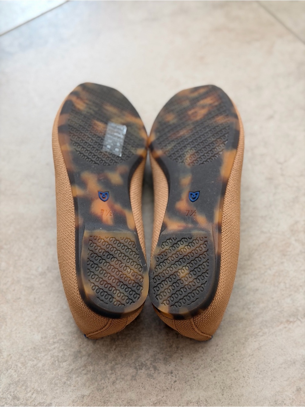 Rothy's The Max Square Mary Jane Flats Wren Size 7.5 - Picture 9 of 12